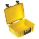 OUTDOOR kuffert i gul med polstret skillevæg 385x265x165 mm Volume: 16,6 L Model: 4000/Y/RPD